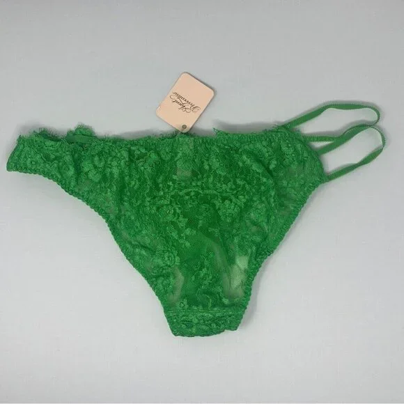 Agent Provocateur Payge Green Brief AP5 Extra Large NWT